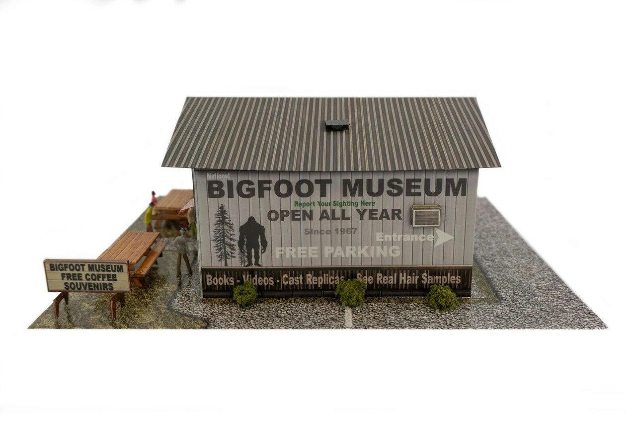 BK 4836 1:48 Scale Bigfoot Museum Model Building Kit 6 BK 4836 1:48 Scale Bigfoot Museum Model Building Kit - Image 4