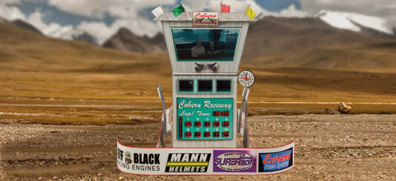 BK 4813 1:48 Scale "Race Tower" Photo Real Scale Building Kit 13 BK 4813 1:48 Scale "Race Tower" Photo Real Scale Building Kit - Image 11