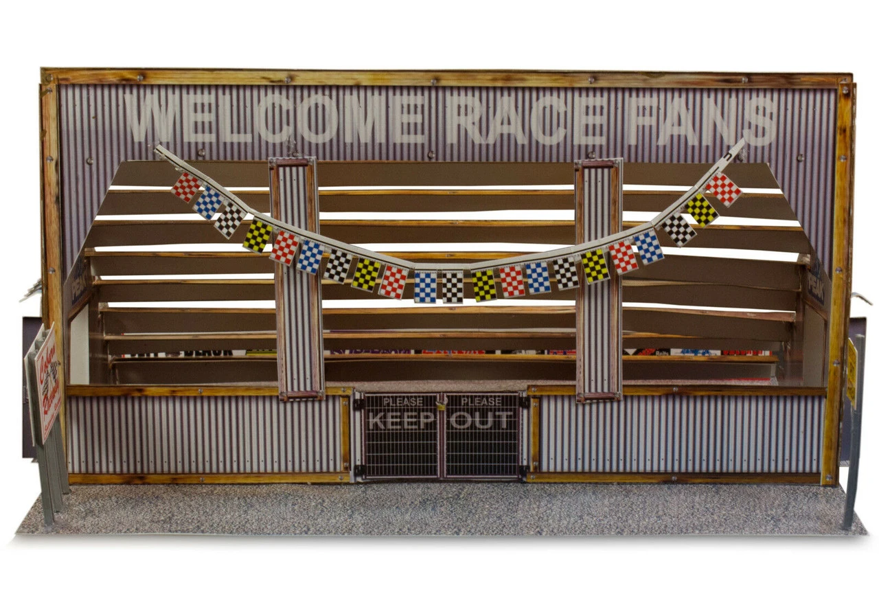 BK 6402 1:64 Scale "Bleacher Kit & Hot Dog Stand" Photo Real Scale Building Kit 8 BK 6402 1:64 Scale "Bleacher Kit & Hot Dog Stand" Photo Real Scale Building Kit - Image 6