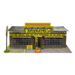 BK 8704 1:87 Scale "Motorcycle Shop & Barber Shop" Photo Real Scale Building Kit 18 BK 8704 1:87 Scale "Motorcycle Shop & Barber Shop" Photo Real Scale Building Kit -Innovative Hobby Supply shop s l1600 90752.1641507483