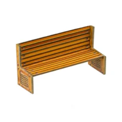 BK 6430 1/64 Scale Slot Car Photo Real "Porta Potty's, Park Benches, Trash Cans" -Innovative Hobby Supply shop s l1600 90893.1640213593