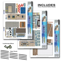 BK 8706 1:87 Scale "Drive In Theatre" Photo Real Scale Building Kit -Innovative Hobby Supply shop s l1600 92844.1641506899