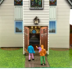 BK 4839 1:48 Scale Church Model Building Kit -Innovative Hobby Supply shop s l1600 94212.1641853524