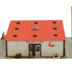 BK 4837 1:48 Scale Raceway Cafe Model Building Kit -Innovative Hobby Supply shop s l1600 95531.1641853542