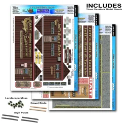 BK 4815 1:48 Scale "Bait Shop" Photo Real Scale Building Kit -Innovative Hobby Supply shop s l1600 96515.1641853798