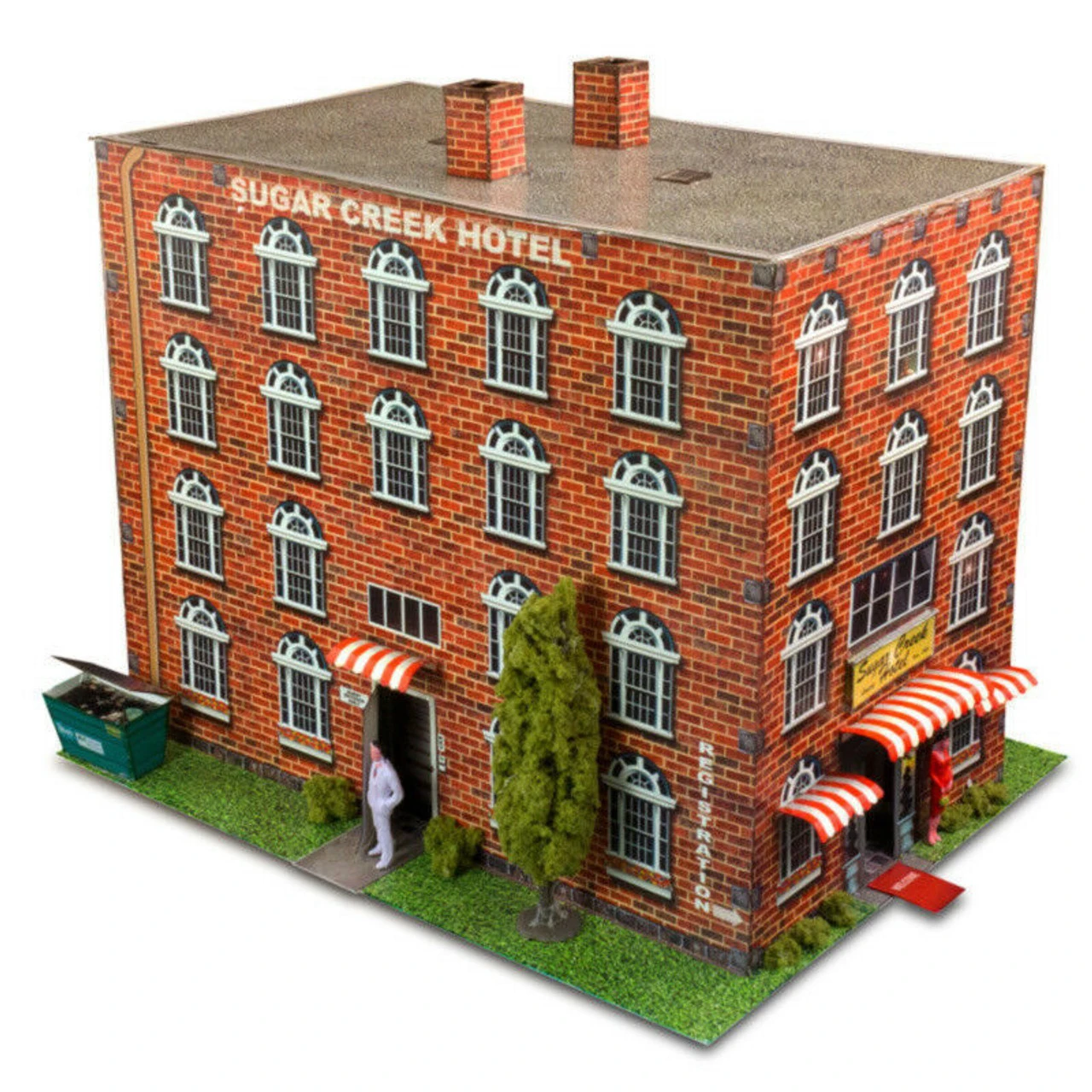 BK 4807 1:48 Scale "Hotel" Photo Real Scale Building Kit 3 BK 4807 1:48 Scale "Hotel" Photo Real Scale Building Kit