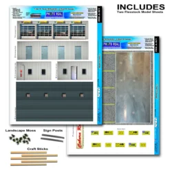 BK 6411 1:64 Scale "4 Stall Pit Garage" Photo Real Scale Building Kit -Innovative Hobby Supply shop s l1600 99017.1641508365