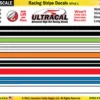 MG 6104-1 UltraCal Racing Stripe Decals Style 1 Black Green Orange 1:64 Scale -Innovative Hobby Supply shop s l500 09579.1674581268